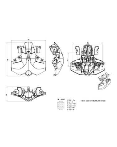 Głowica Dyszla górna Jungheinrich 51340341