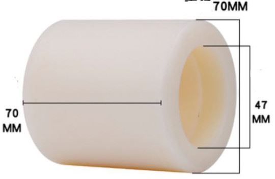 70x70 (47x14) Rolka poliamid paleciaki