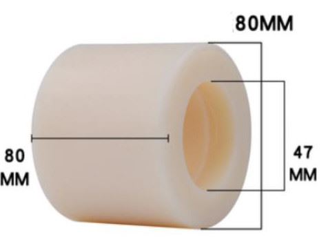 80x80 (47x14) Rolka poliamid paleciak