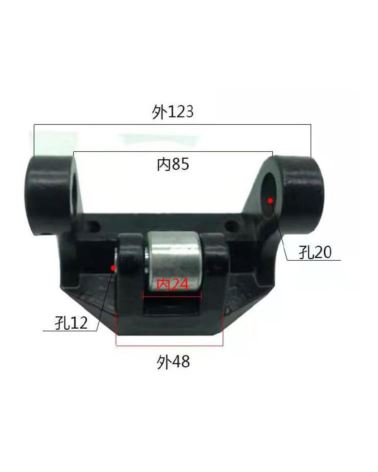 Nasada dyszla paleciak  HG25, Lema PT25, Vorel, DF