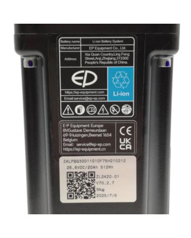 Bateria 24V 20Ah Linde MT12 1314241003
