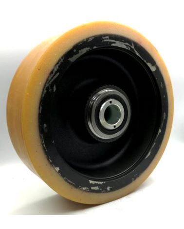 350x108-40 Koło Nośne Vulkollan z hamulcem