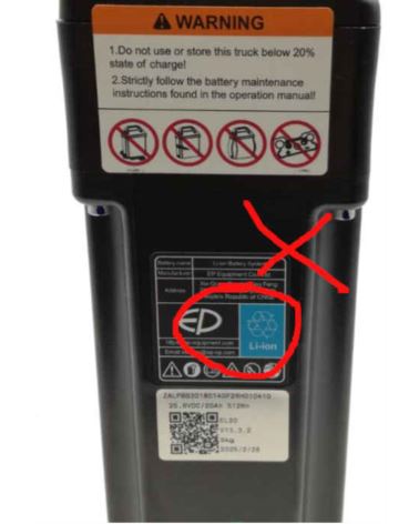 Bateria EPT12EZ Linde MT12 Still ECH12 20Ah 24V