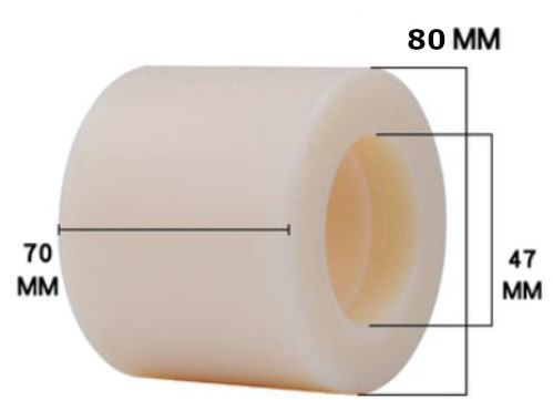 80x70 (47x14) Rolka nylon paleciak Zakrem LEMA AC